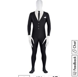 Slender Man Morph Suit